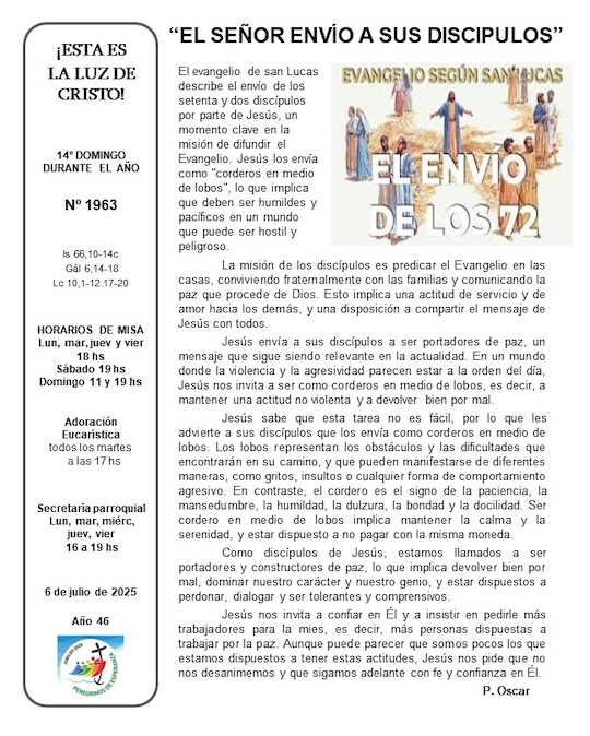 Esta es la luz de Cristo