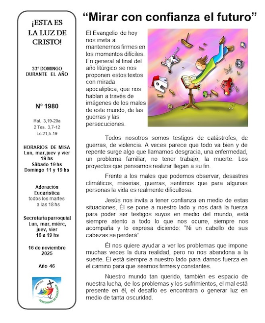 Esta es la luz de Cristo