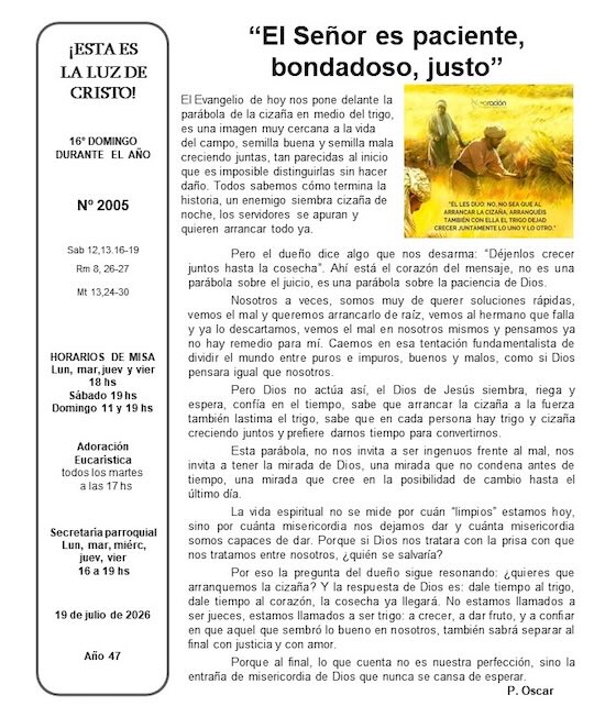 Esta es la luz de Cristo