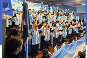 Día de la Bandera Escuela Primaria