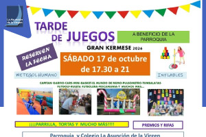 Tarde de Juegos - Gran kermese 2026